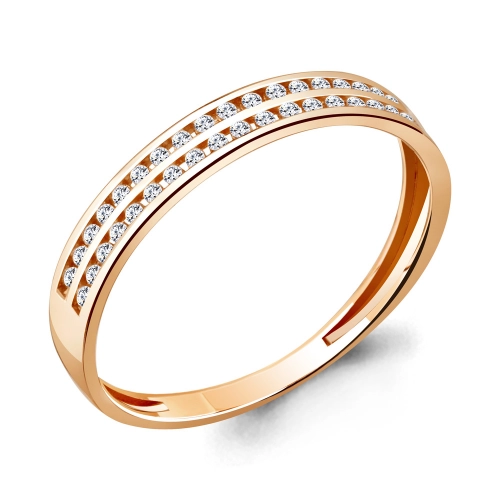 Кольцо (585) бриллиант
