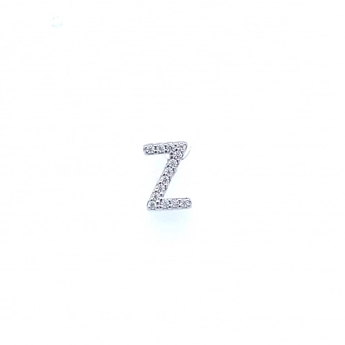 Подвеска (925) фианит буквы z