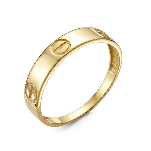 Кольцо из желтого золота 585 пробы