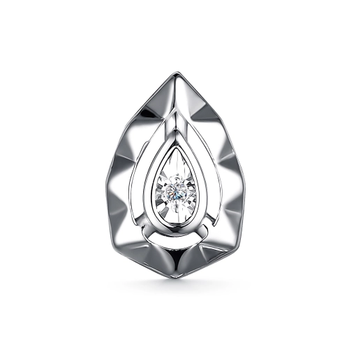 Подвеска (925) бриллиант бегунок