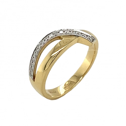 Кольцо (585 ж) бриллиант